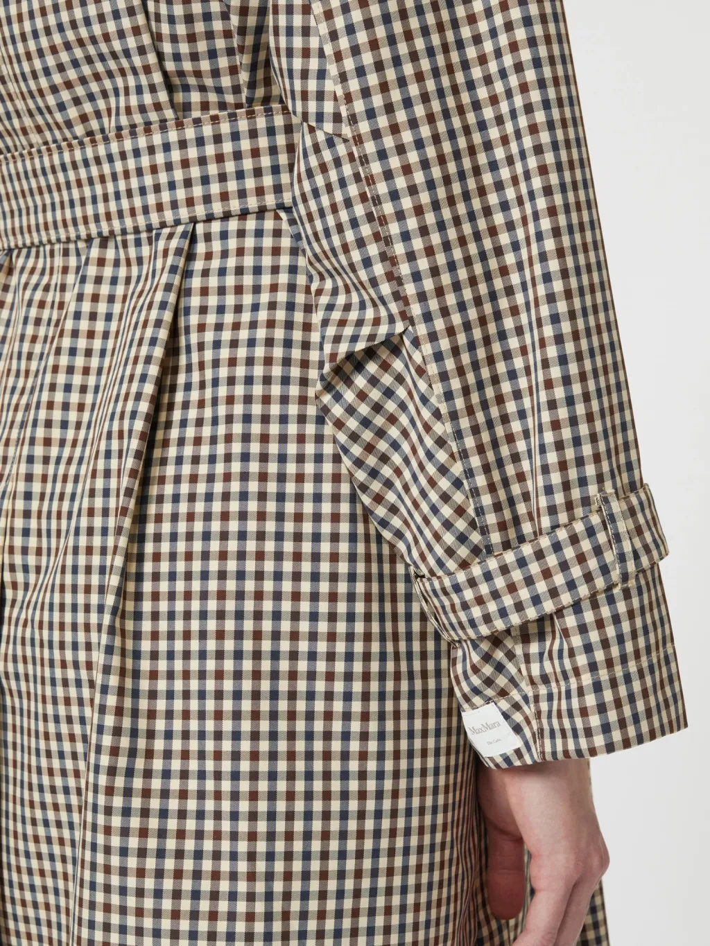 Long-Sleeved Trench Coat
