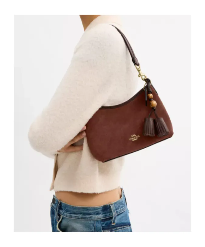 Laurel Small Shoulder Bag With Tassels