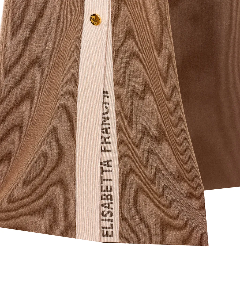 Elisabetta Franchi Shiny Bands Trousers