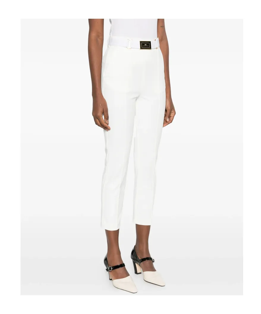 Elisabetta Franchi Belted Trousers