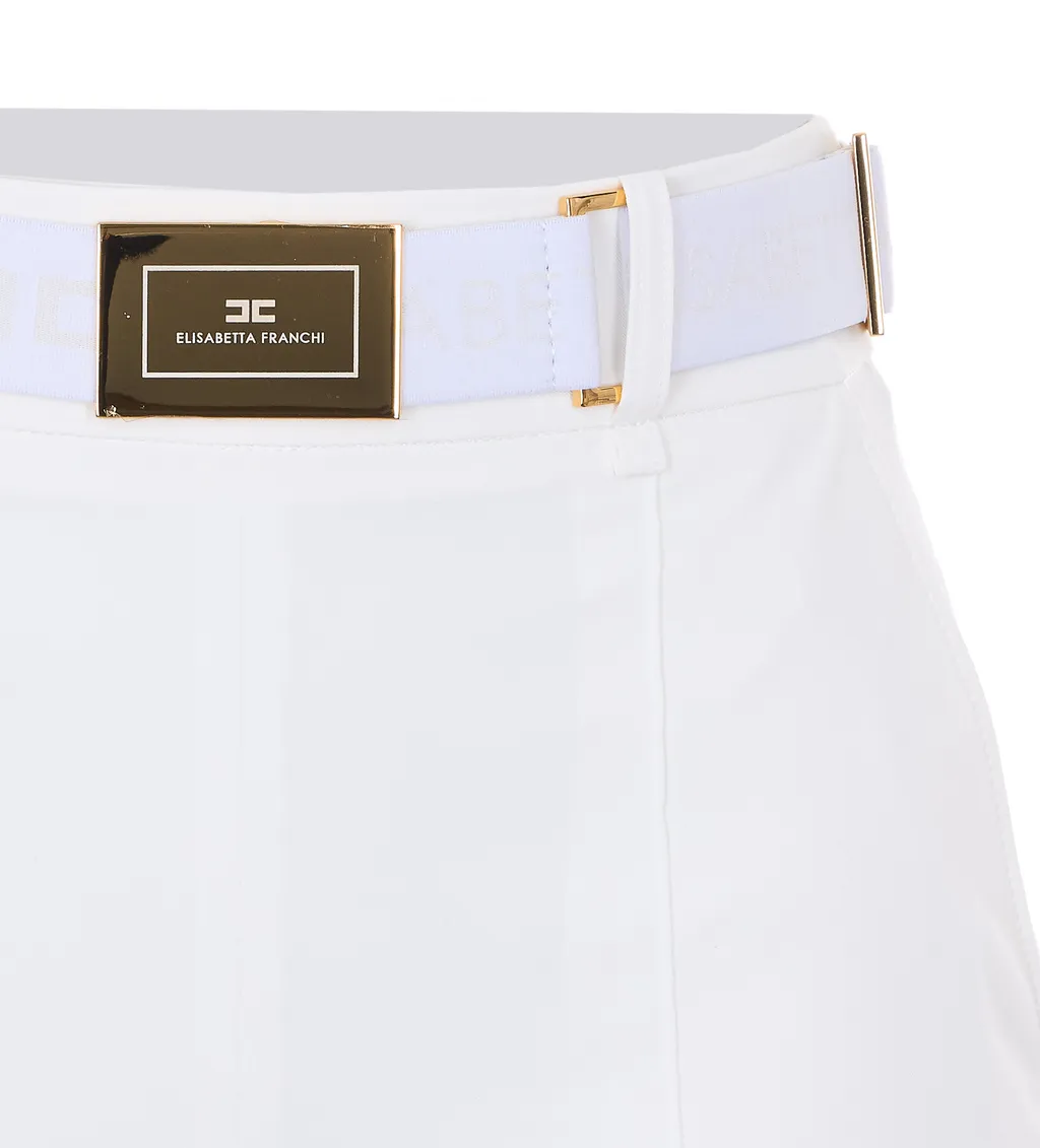 Elisabetta Franchi Belt Shorts