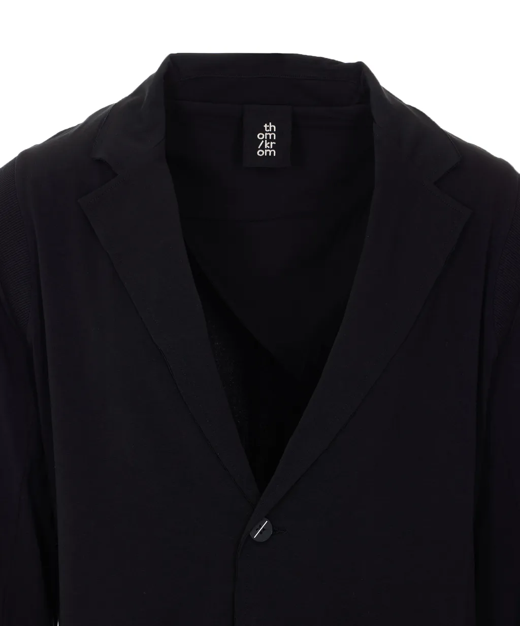 Thom Krom Single-Breasted Knit Blazer