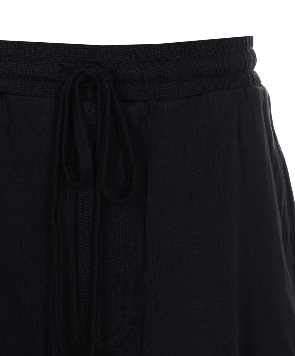 Thom Krom Elastic Waist Drawstring Shorts