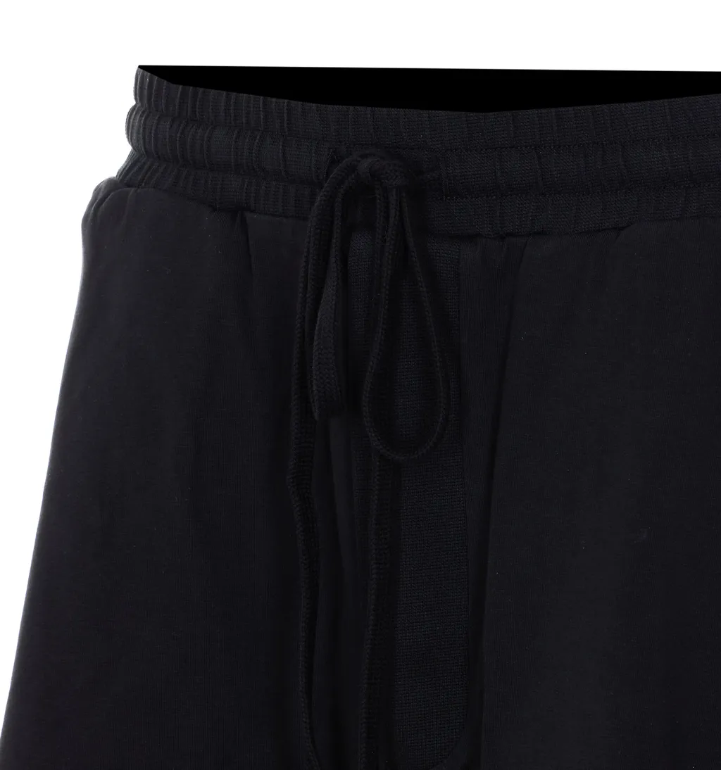 Thom Krom Elastic Waist Drawstring Shorts