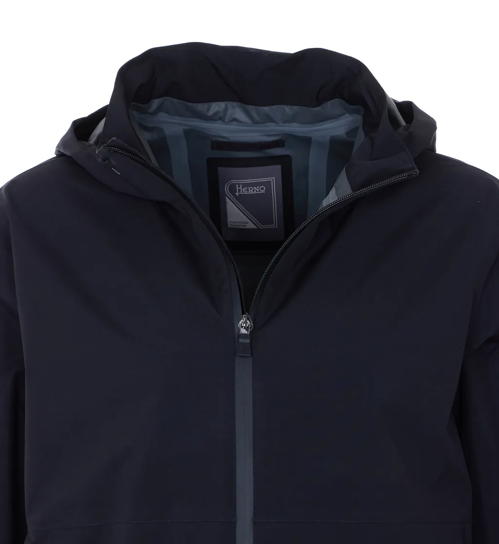 Herno Zip-Up Hooded Jacket
