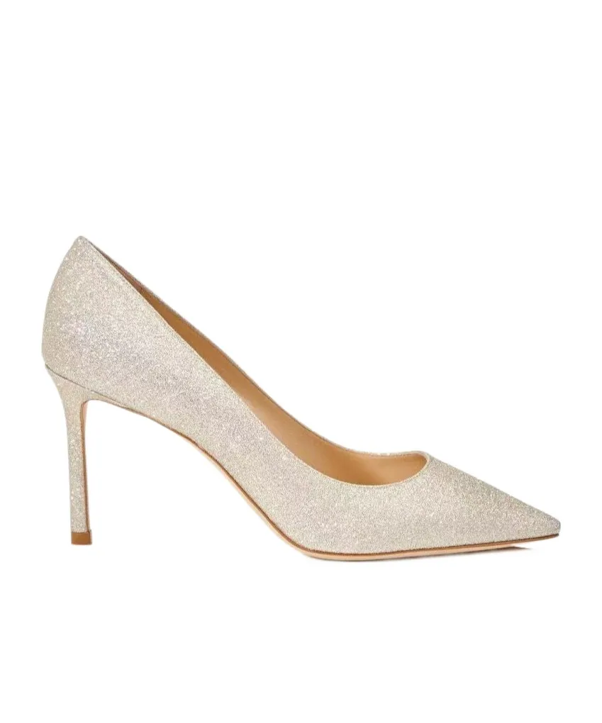 Pointed-Toe High Heels