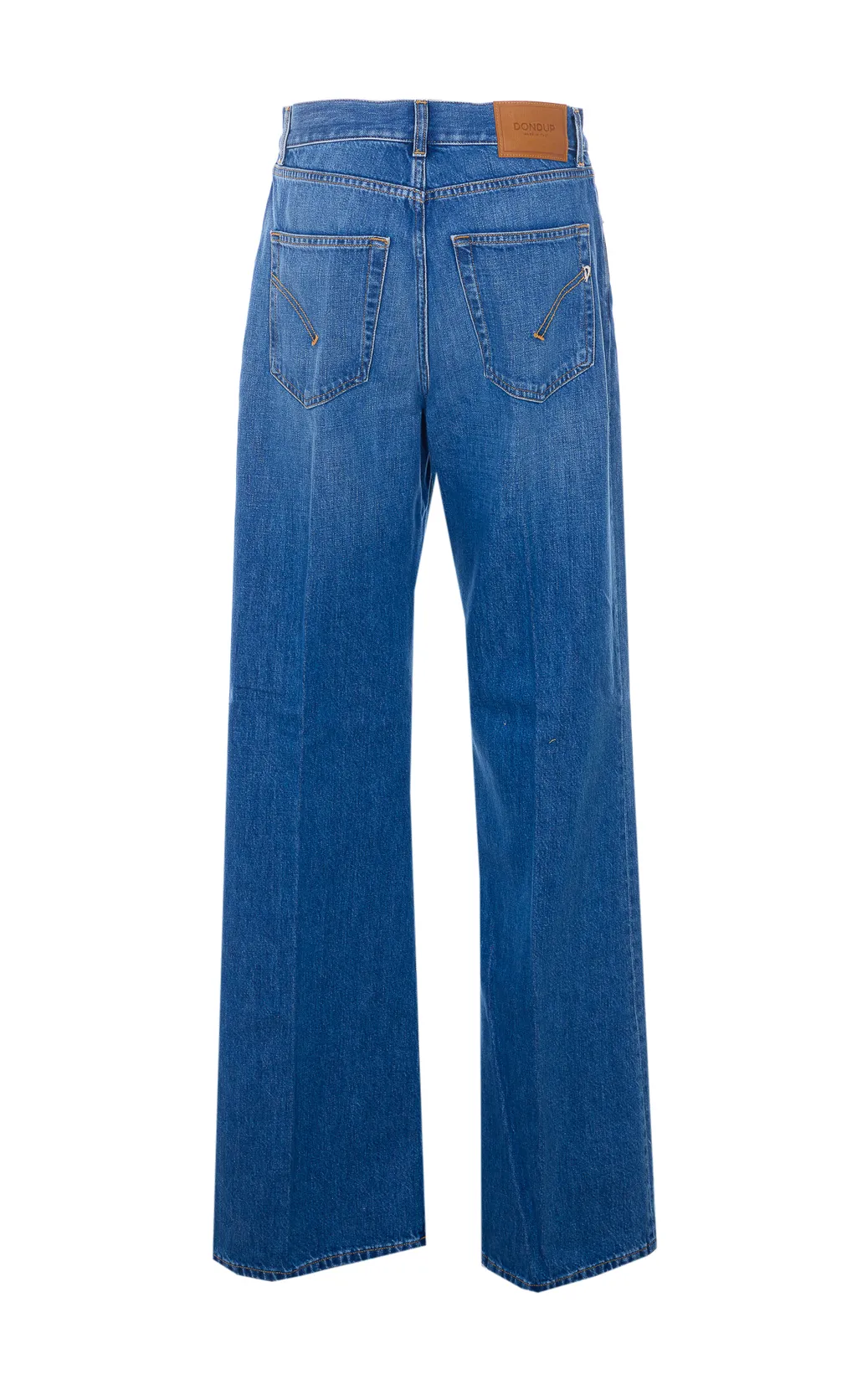 Dondup Logo Patch Flared Jeans