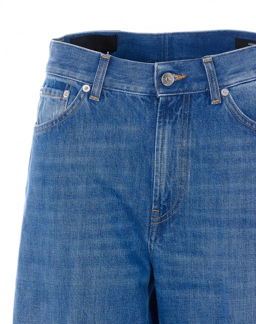 Dondup Logo Patch Flared Jeans