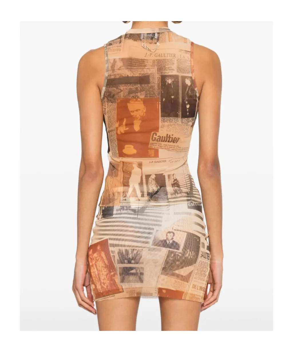 Newspaper-Print Top