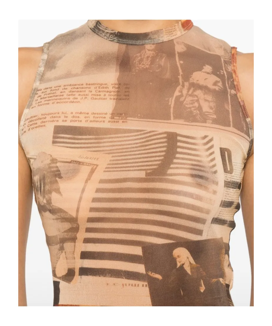 Newspaper-Print Top