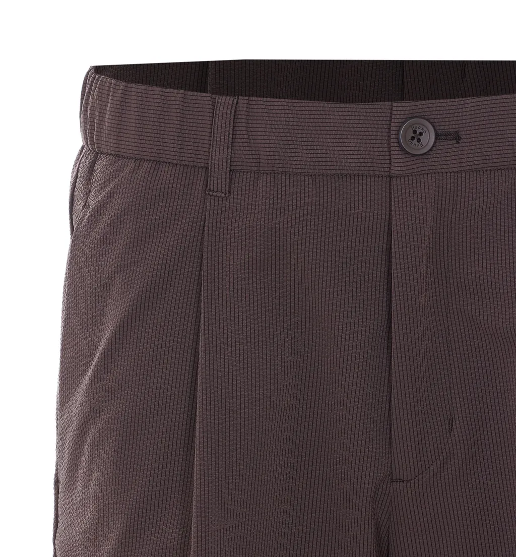 Herno Pleat Detailed Shorts