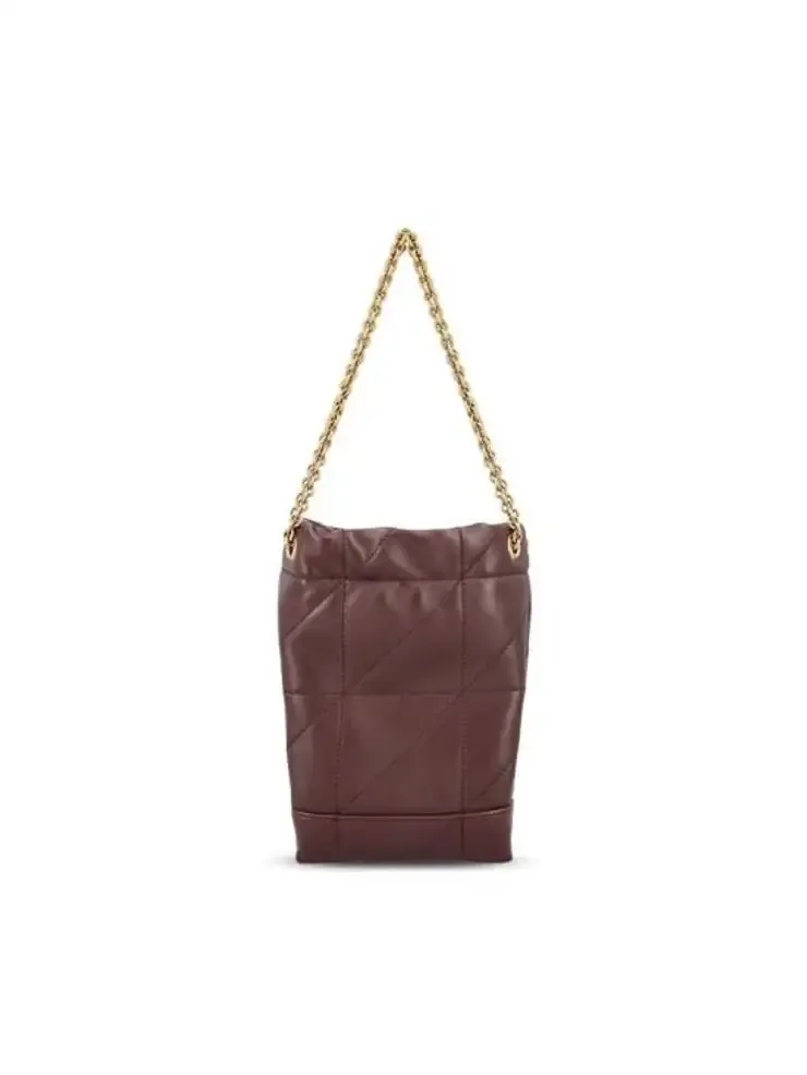 Saint Laurent Logo Plaque Chained Shoulder Bag