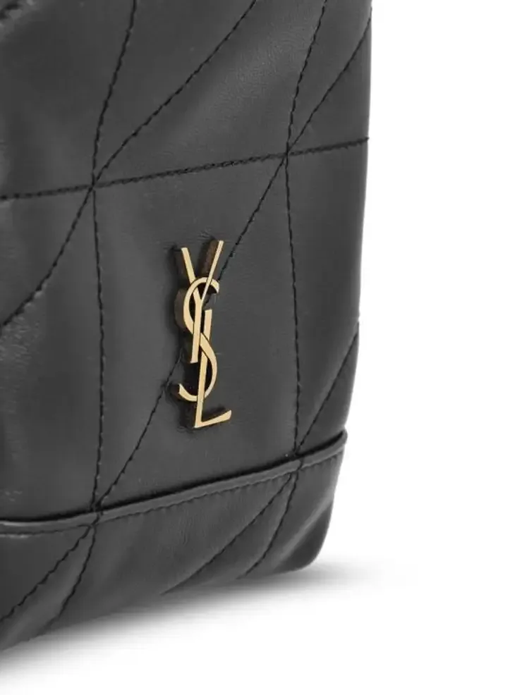 Saint Laurent Logo Plaque Chained Shoulder Bag