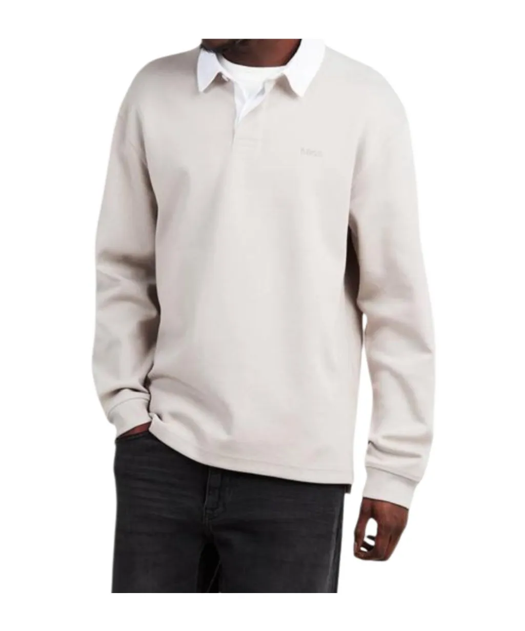 Long-Sleeved Polo Shirt