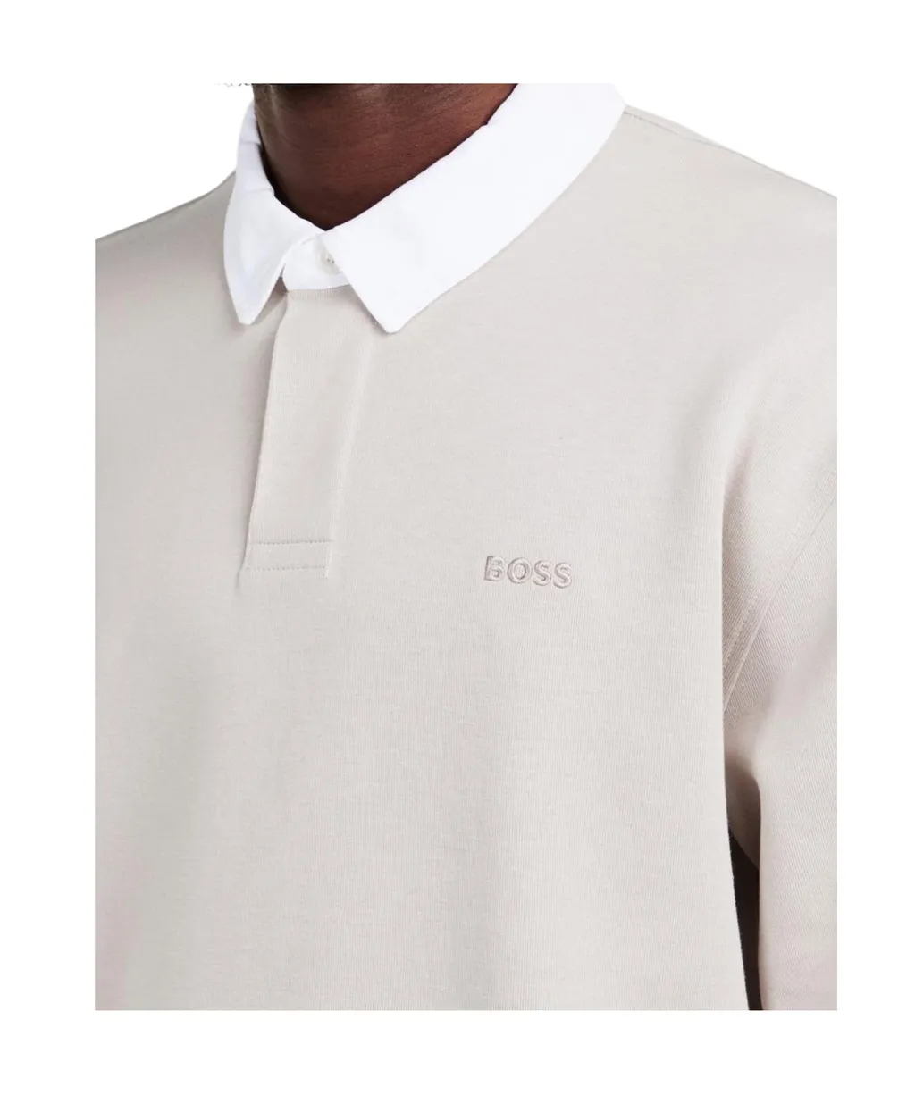 Long-Sleeved Polo Shirt