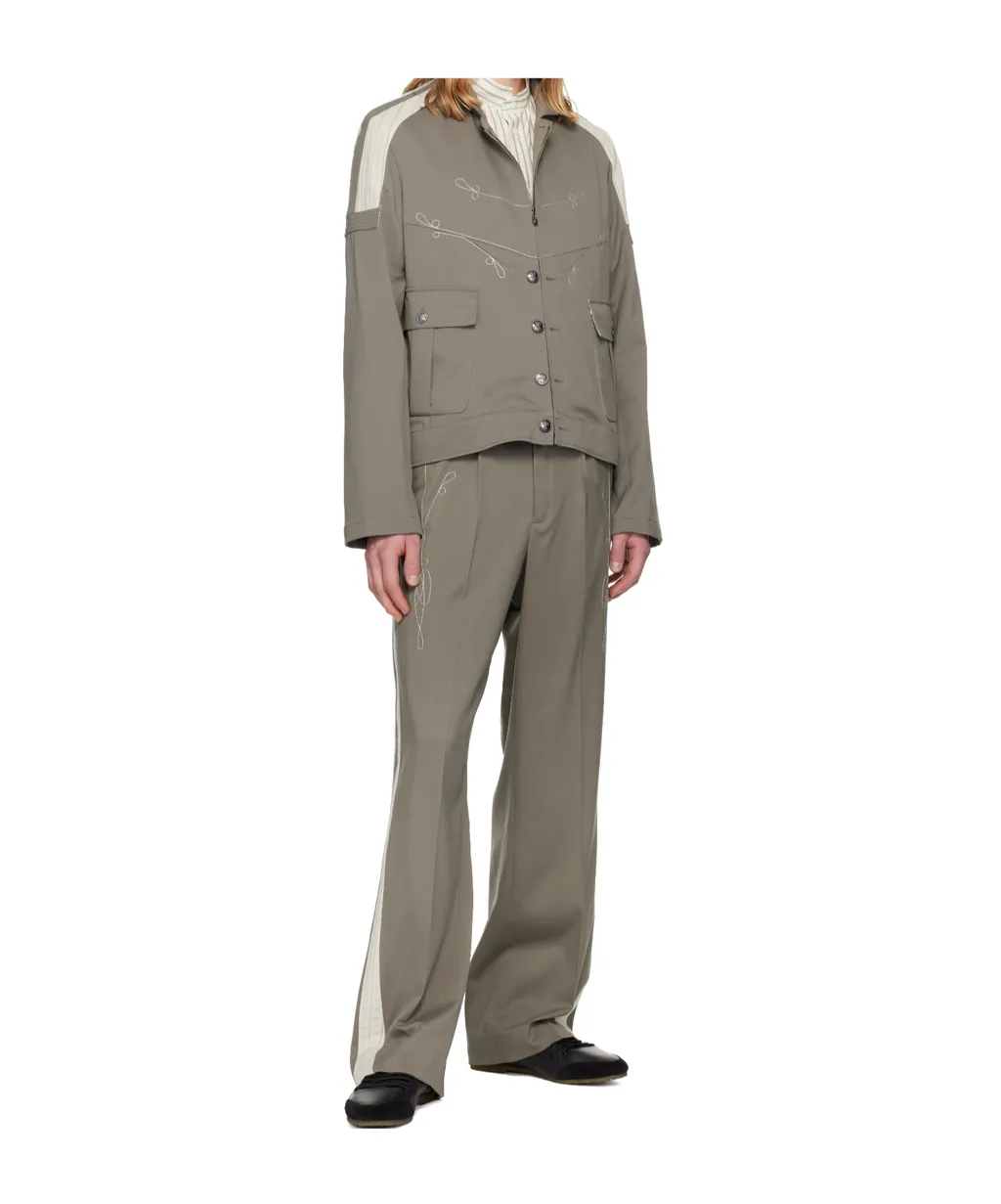 Fitz Military Long-Sleeved Casual Jacket