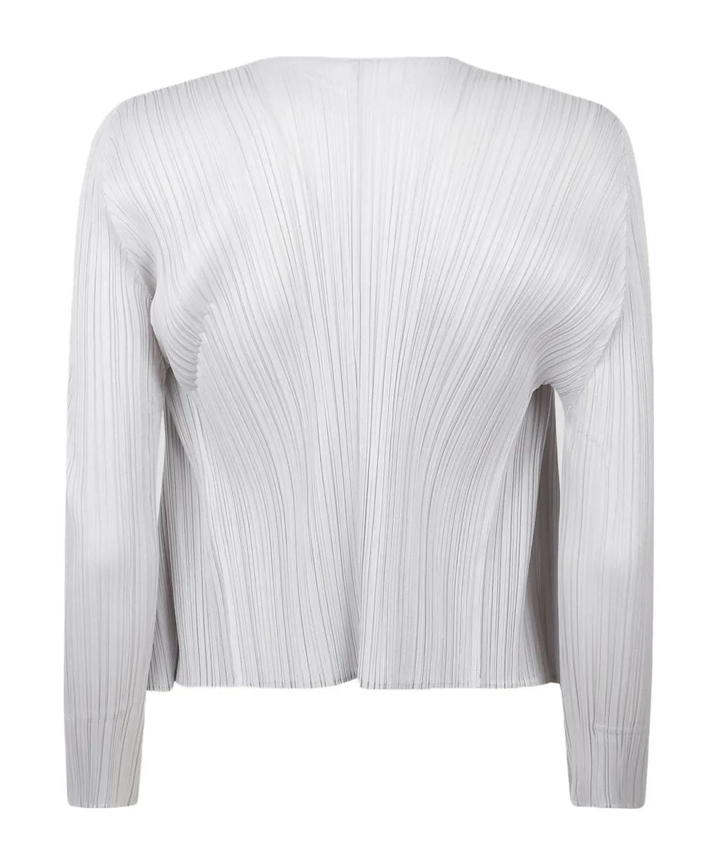 Pleats Please Issey Miyake Basics Cardigan