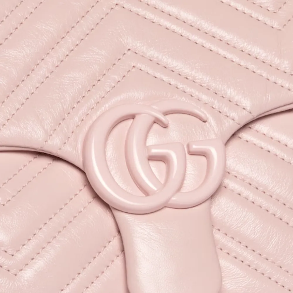 Gucci Gg Marmont Quilted Small Shoulder Bag