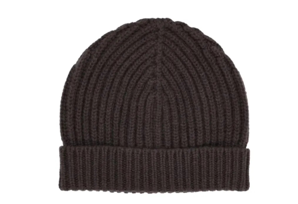 Logo-Decorated Knitted Hat