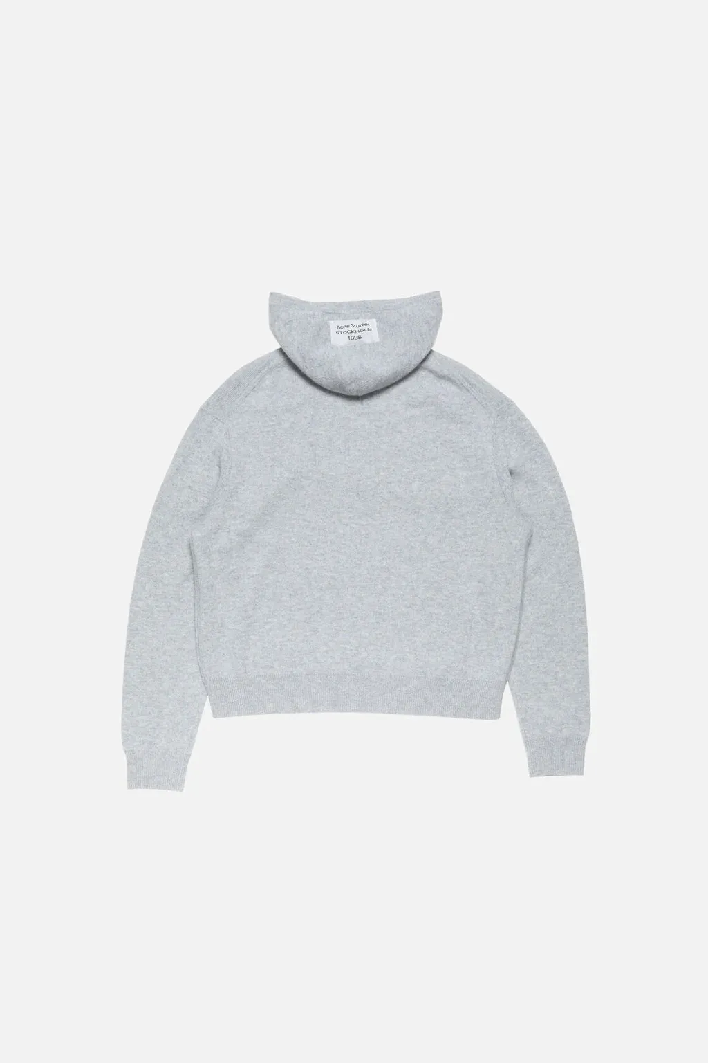 Knitted Long-Sleeve Hoodie