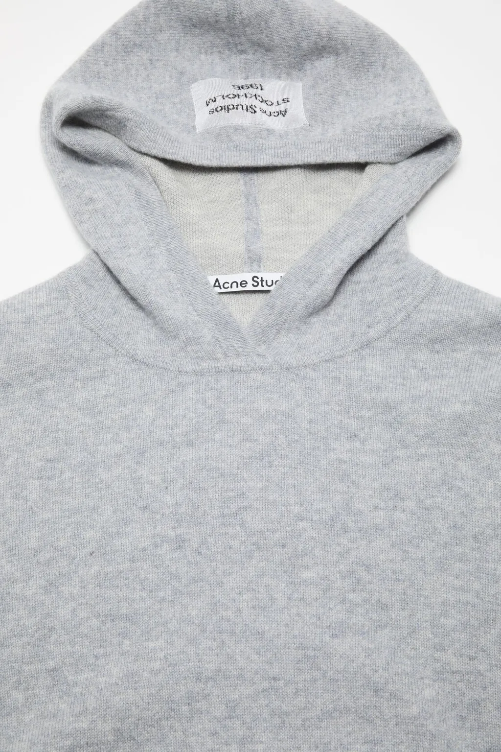 Knitted Long-Sleeve Hoodie