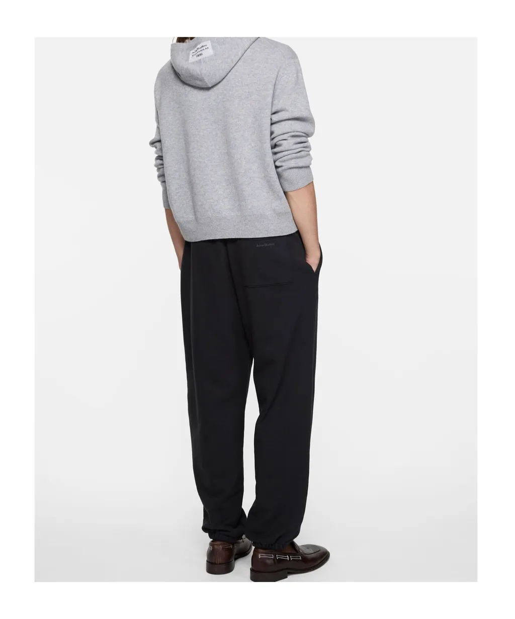 Knitted Long-Sleeve Hoodie