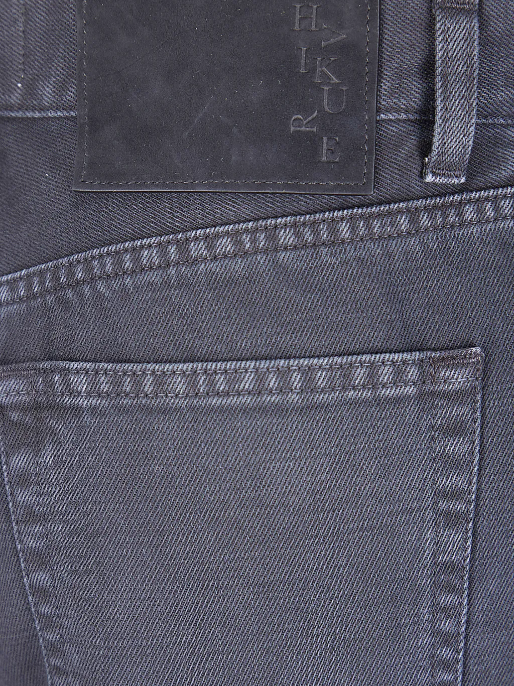 Haikure Logo Patch Wide-Leg Jeans