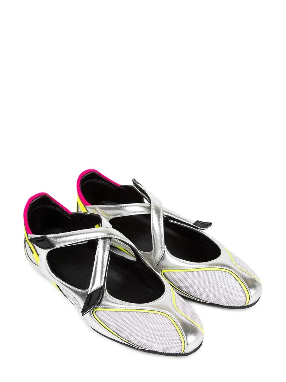 Floor 01 Holographic Ballet Flats