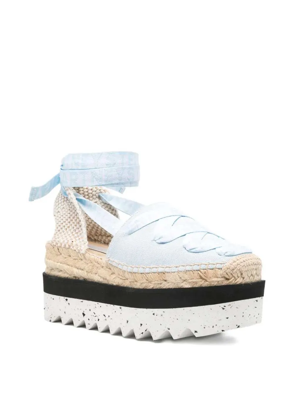 Platform Ribbon Espadrilles