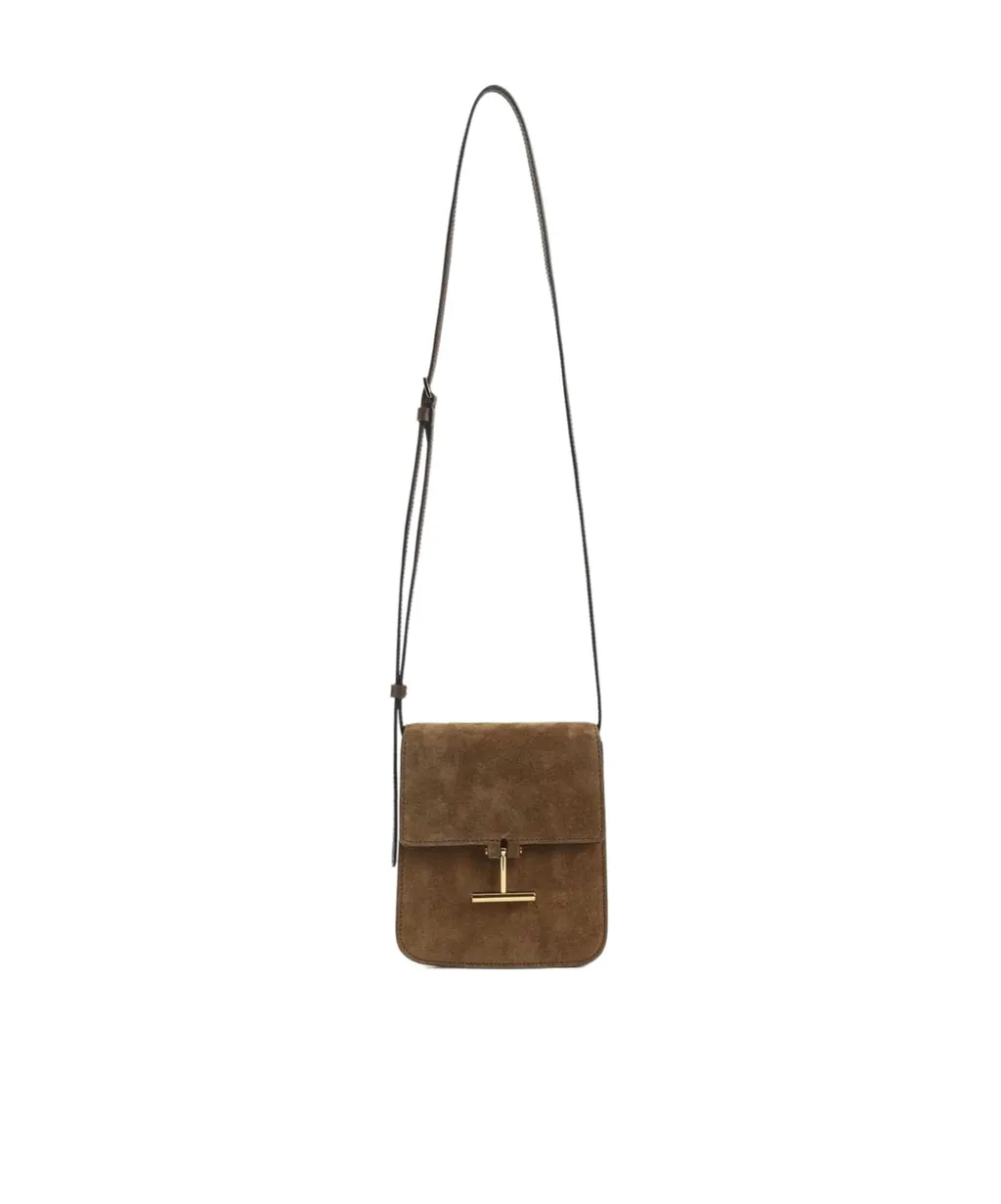 Tom Ford Logo Plaque Shoulder Bag