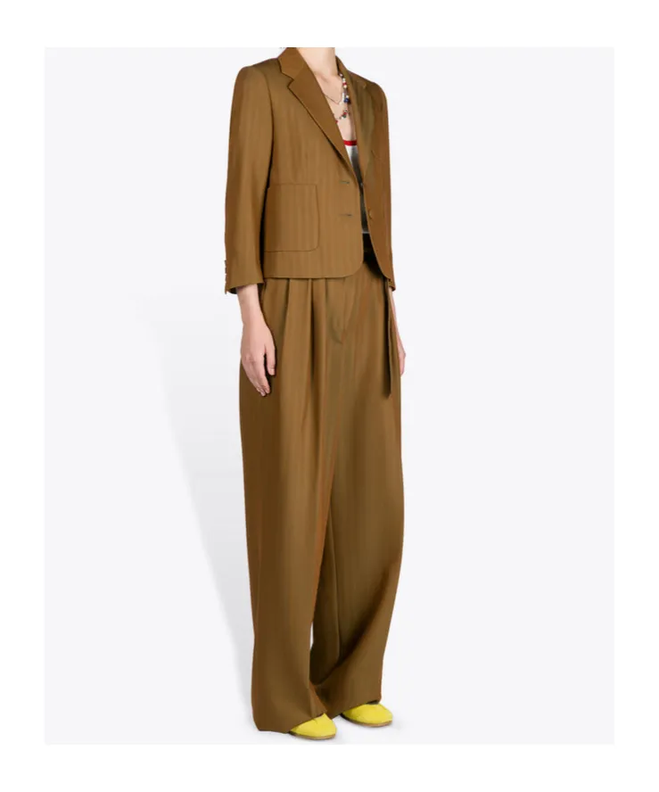 Pleated Trousers
