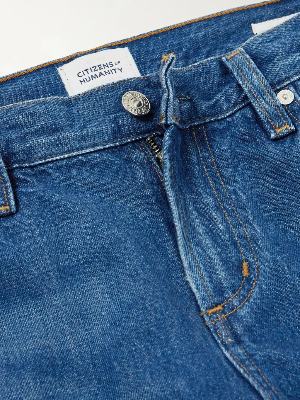 Faye Cropped Mid-Rise Straight-Leg Jeans