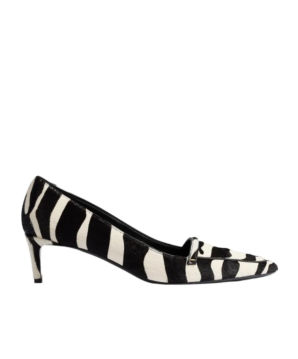 Celia Zebra-Print Pumps