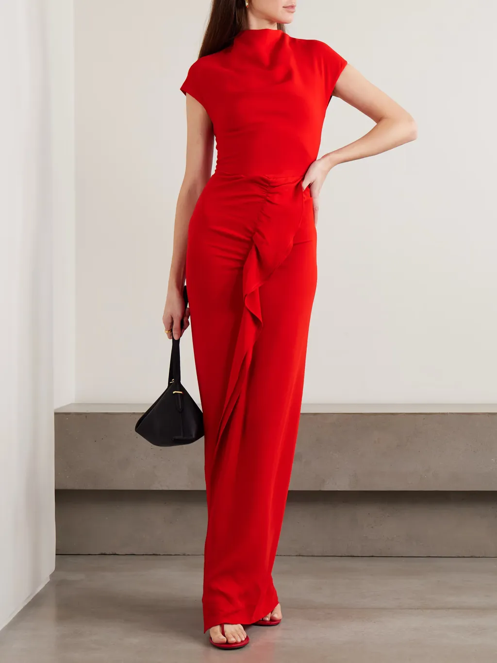 Beth Draped Maxi Dress
