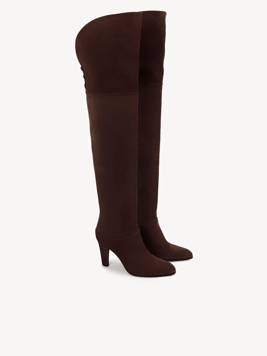 85Mm Eve Suede Over-The-Knee Boots