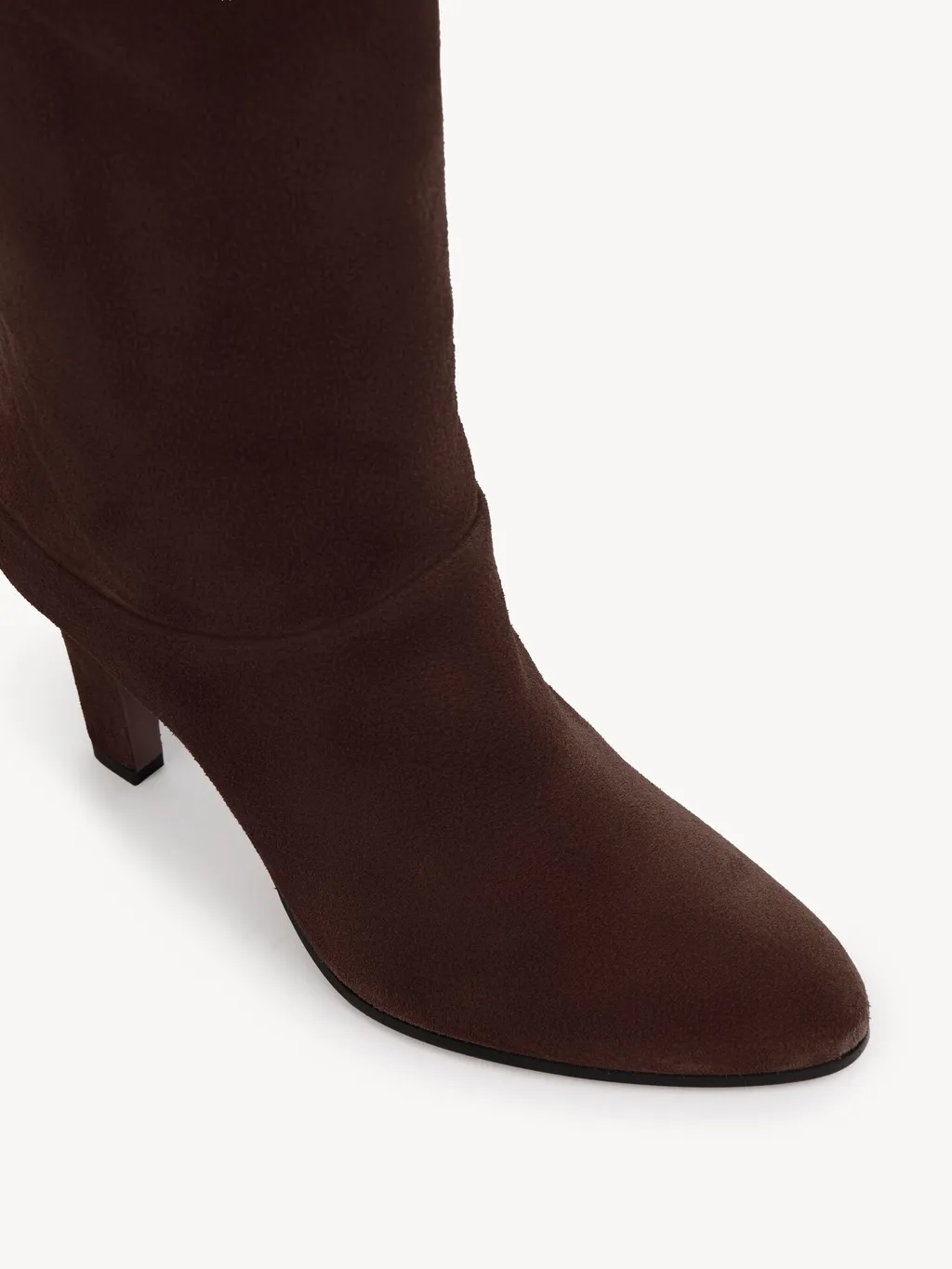85Mm Eve Suede Over-The-Knee Boots