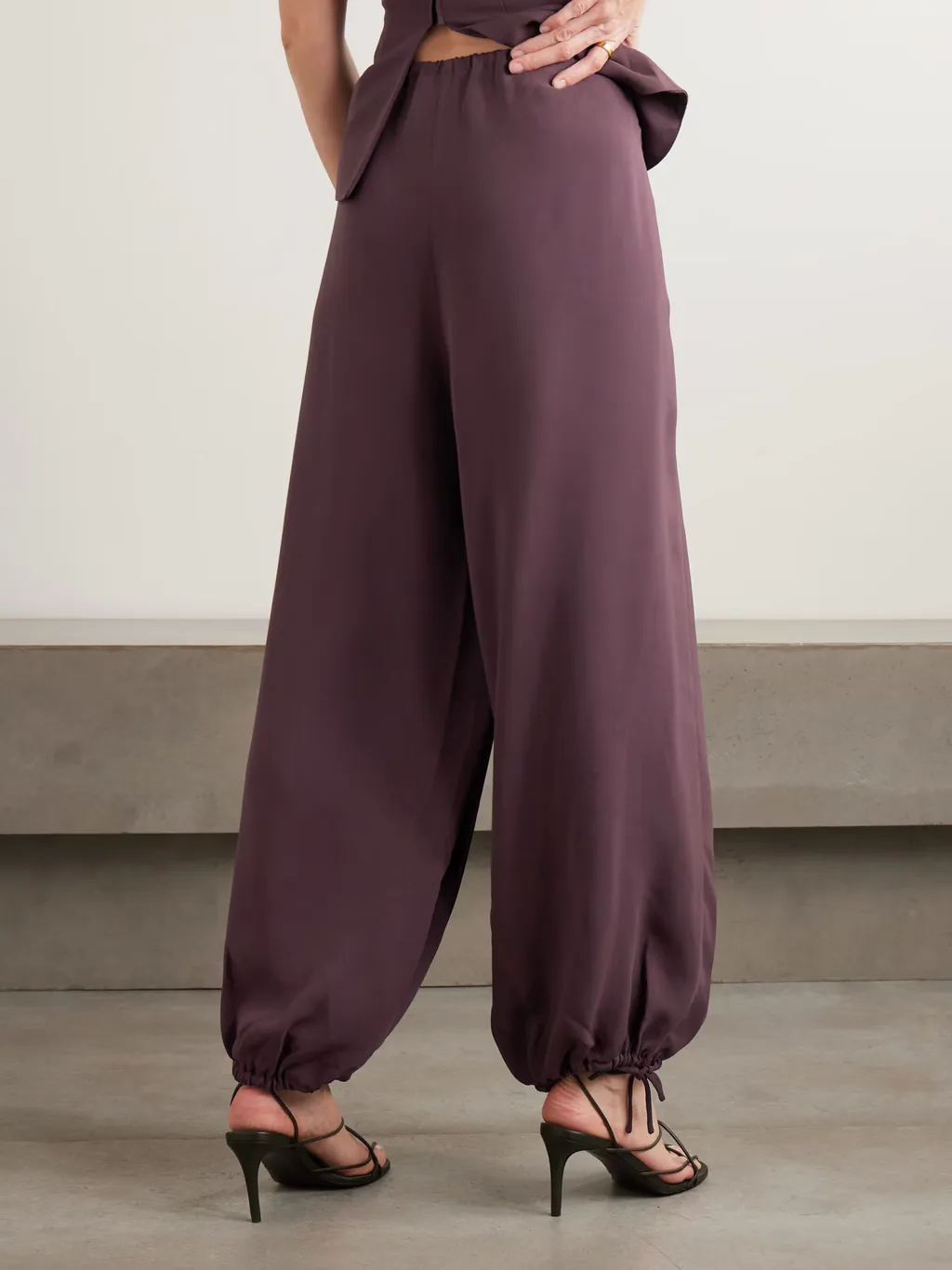 Estelia Wide-Leg Casual Pants