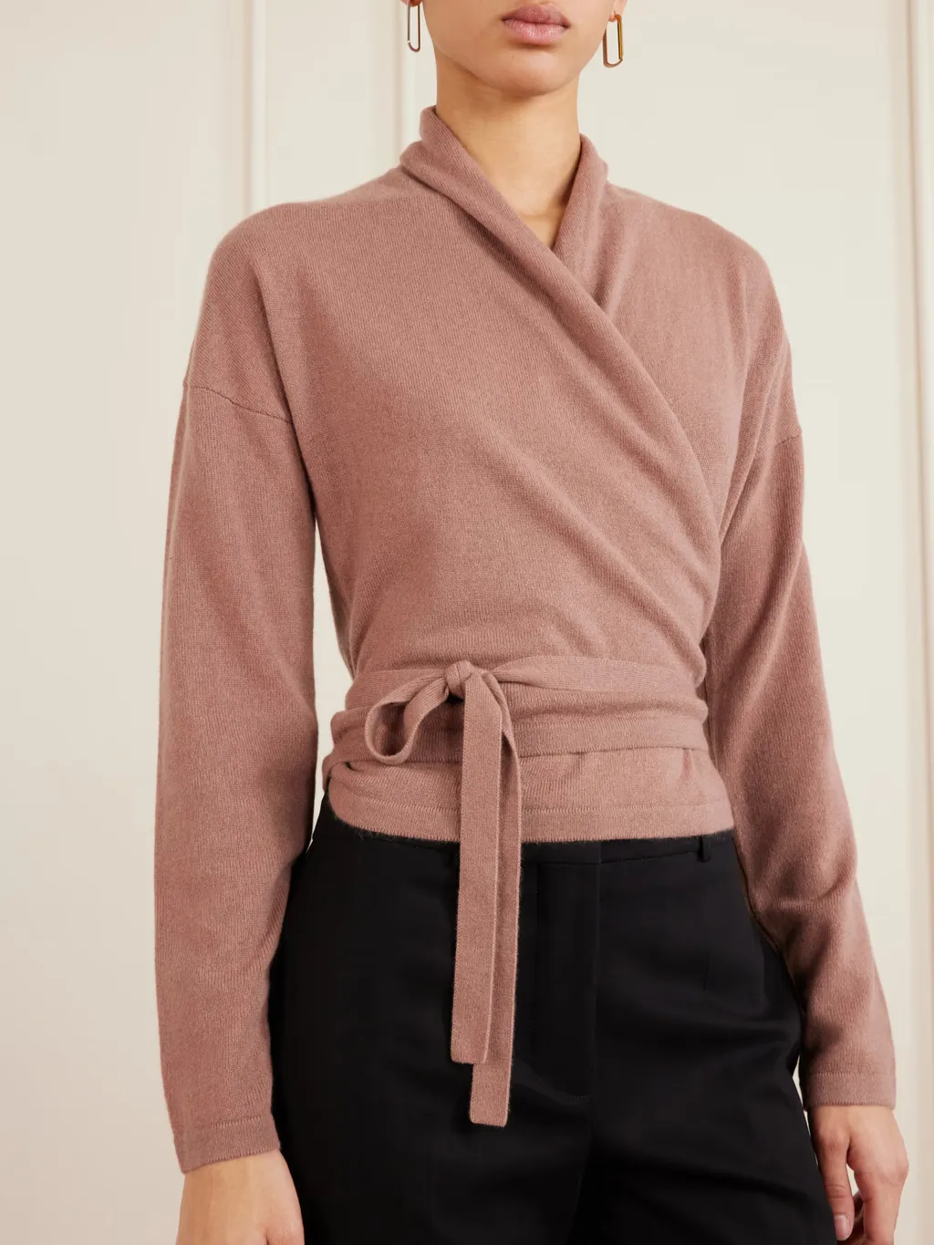 Kay Cashmere Wrap Cardigan