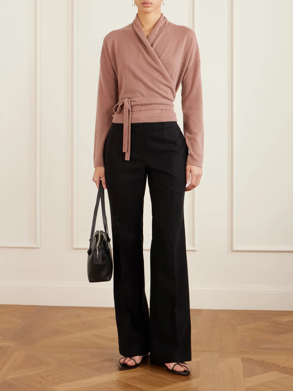 Kay Cashmere Wrap Cardigan