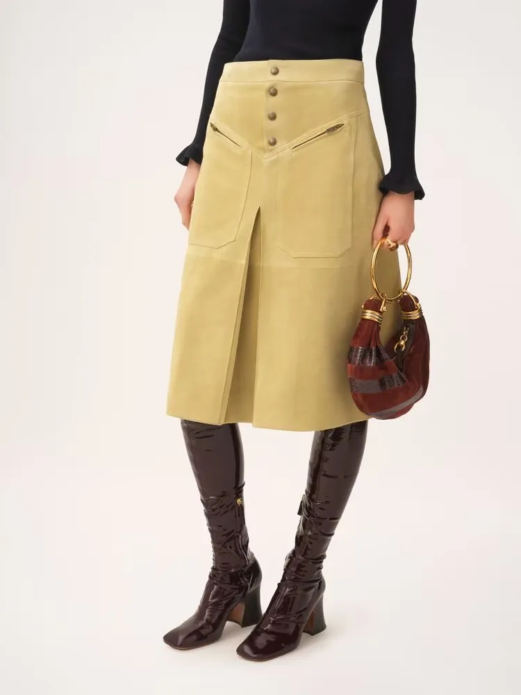 Knee-Length Skirt
