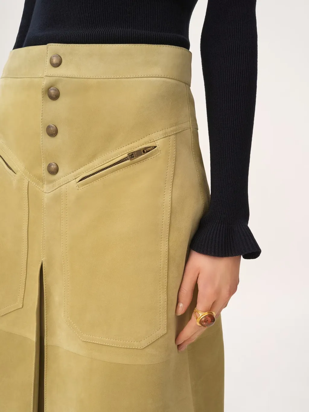 Knee-Length Skirt