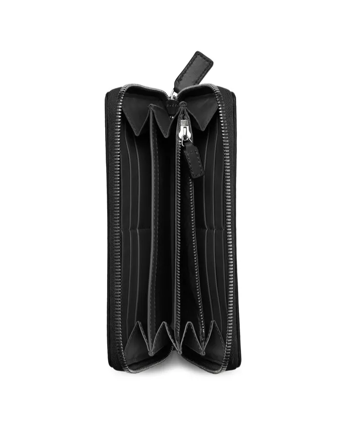 Zip Around Wallet With Horsebit