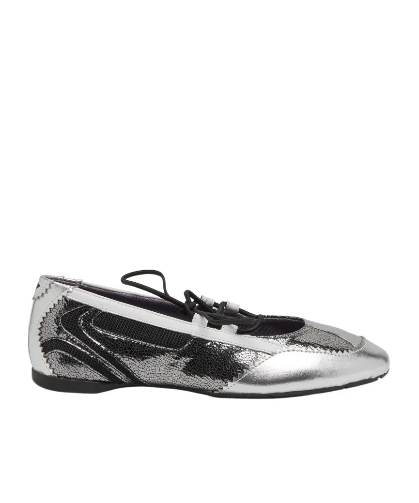 Lace-Up Ballet Flats