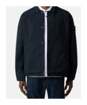 Stone Island Logo Patch Buttoned Jacket