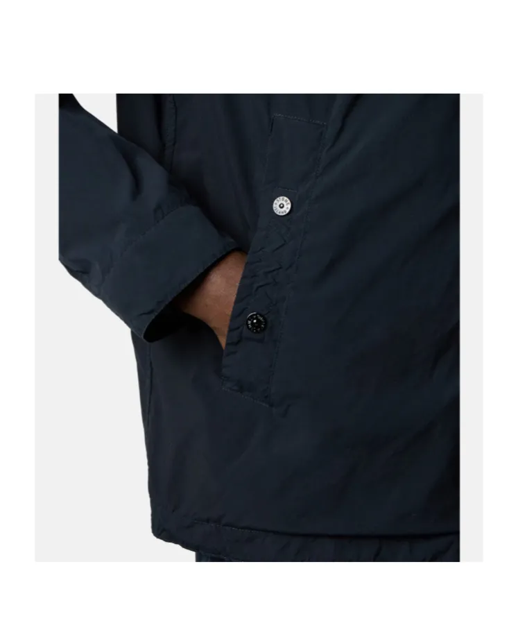 Stone Island Logo Patch Buttoned Jacket