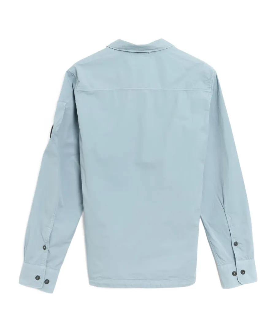 Logo Zip-Up Shirt