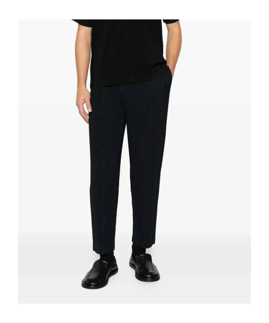 Straight-Leg Casual Pants