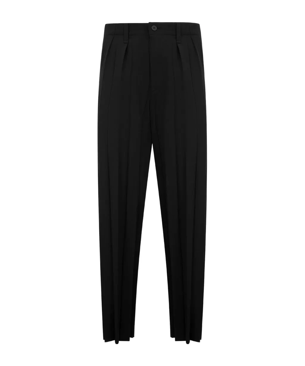 Straight-Leg Casual Pants