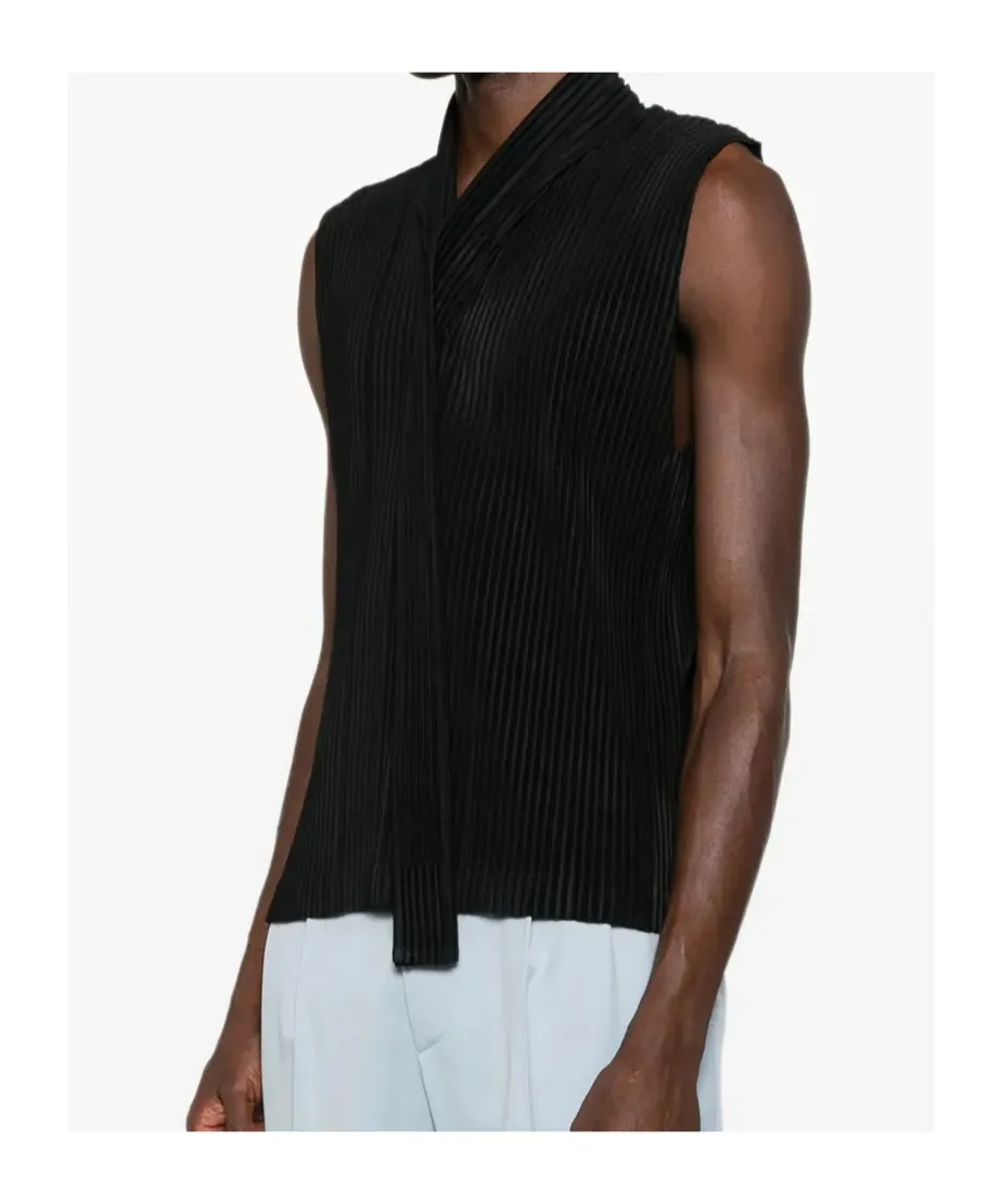Pleated Vest