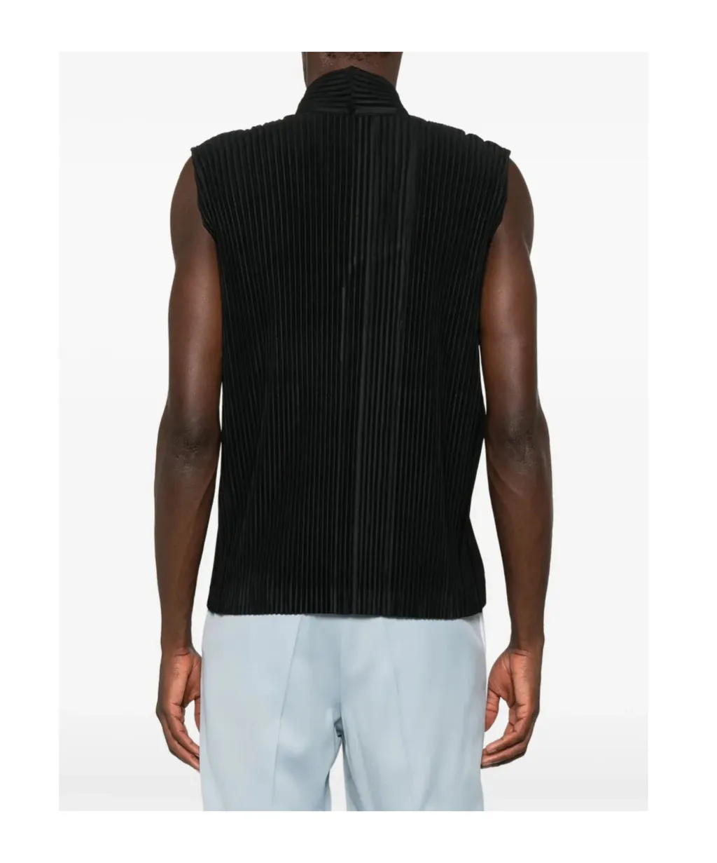 Pleated Vest